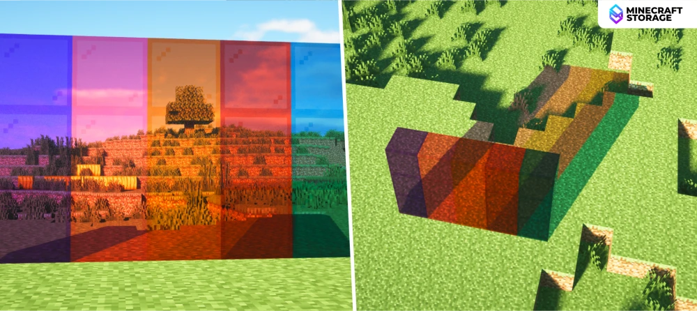 Цветное стекло/Тени