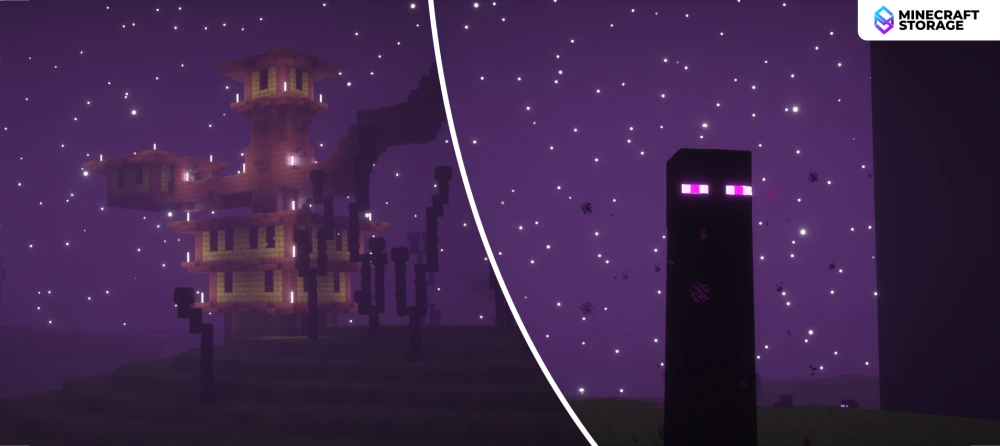 End Fog and Starry Skies