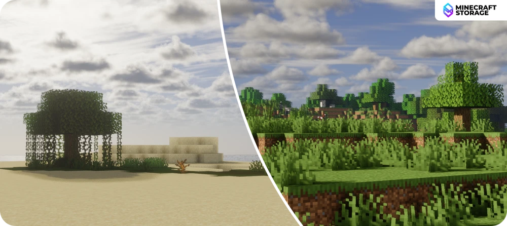 Объемные облака