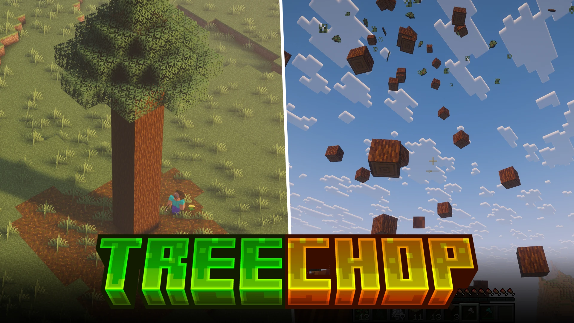 HT's TreeChop Mod for Minecraft [1.21][1.20.1][1.19.2][1.18.2]