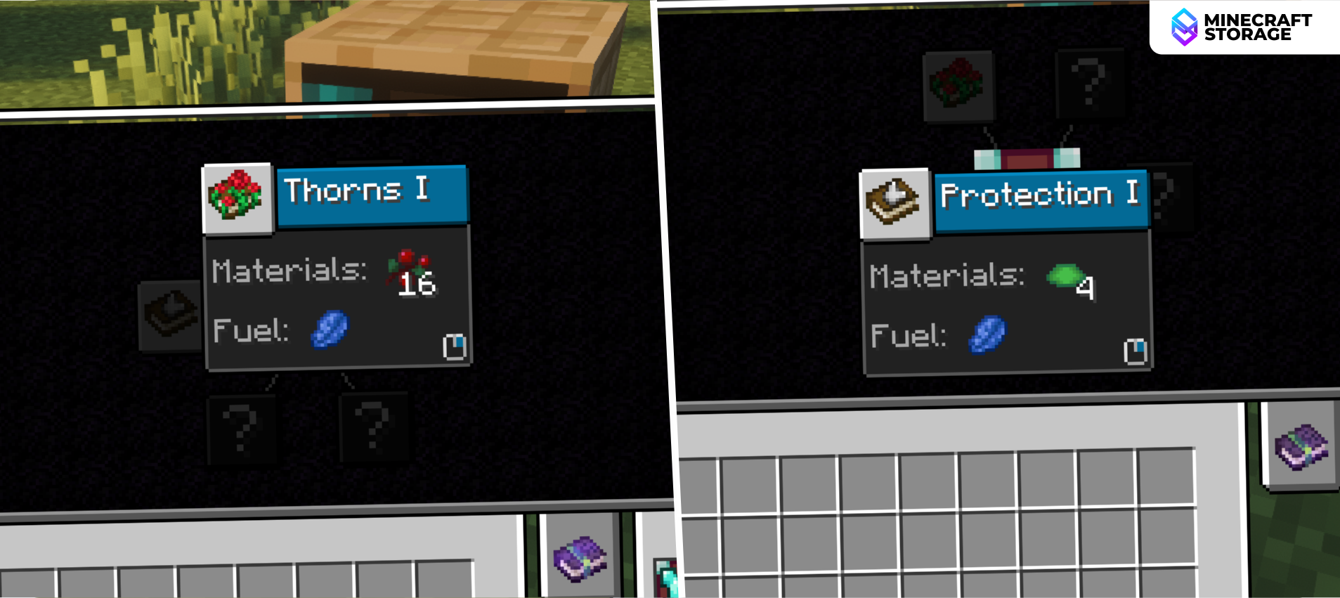 Material Based Enchating